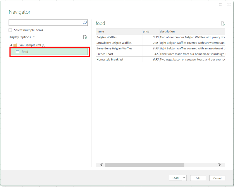 xml to csv google sheets